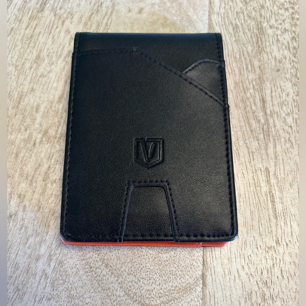 Vootai wallet-black and orange